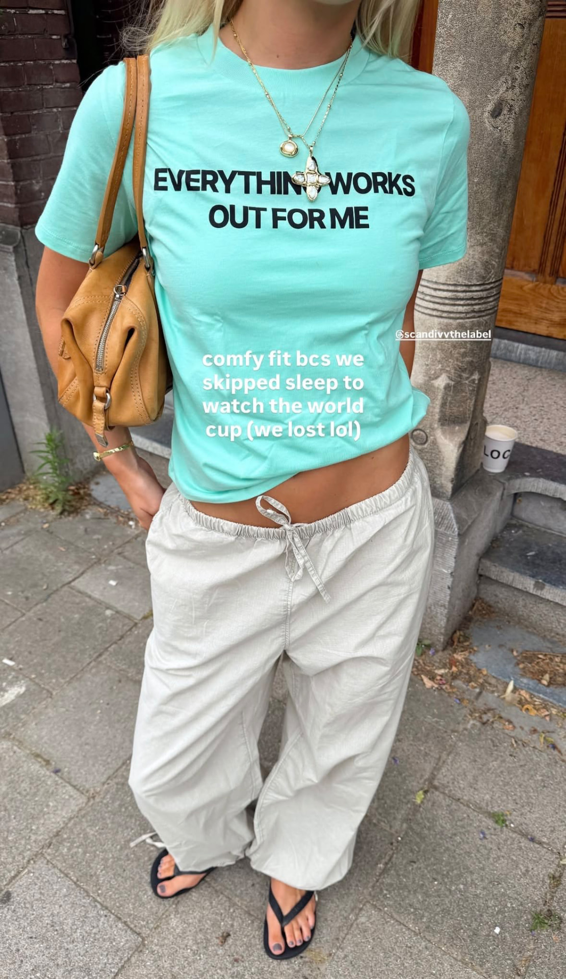 Everything Works Out For Me Tee
